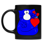 Кружка цветная UV-DTF