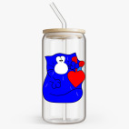 Банка с бамбуковой крышкой