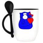 Кружка с ложкой