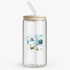 Банка с бамбуковой крышкой