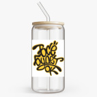 Банка с бамбуковой крышкой