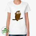 Женская футболка органик