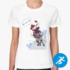 Женская спортивная футболка