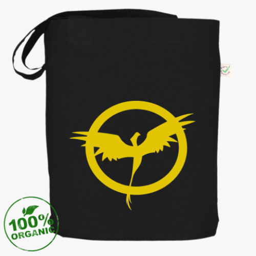 Сумка шоппер с принтом  Голодные Игры