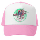 Кепка Trucker (розовая) Overwatch Nerf this Diva