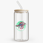 Банка с бамбуковой крышкой