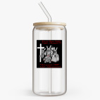 Банка с бамбуковой крышкой