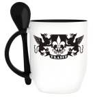 Кружка с ложкой