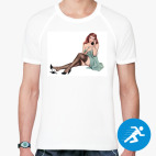 Мужская спортивная футболка