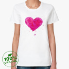 Женская футболка органик