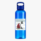 Прозрачная спортивная бутылка