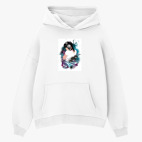 Толстовка худи оверсайз