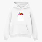 Толстовка худи оверсайз