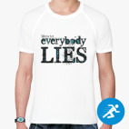 Мужская спортивная футболка