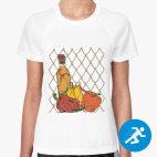 Женская спортивная футболка