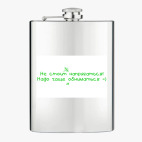 Фляжка стальная