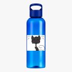 Прозрачная спортивная бутылка