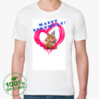 Мужская футболка органик