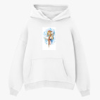 Толстовка худи оверсайз