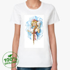 Женская футболка органик