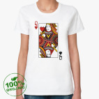 Женская футболка органик