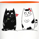 кот и кошка