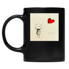 Кружка цветная UV-DTF