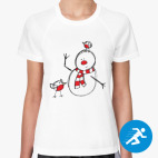 Женская спортивная футболка