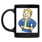 Кружка цветная UV-DTF