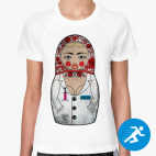 Женская спортивная футболка