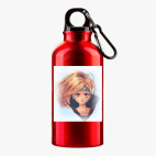 Металлическая бутылка 400 мл UV-DTF