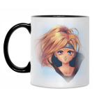 Кружка двухцветная