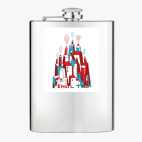 Фляжка стальная