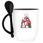 Кружка с ложкой