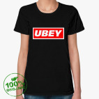 Женская футболка органик