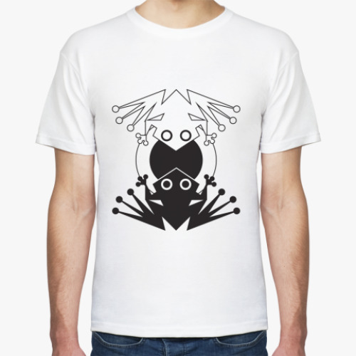 Футболка с принтом Лягушки