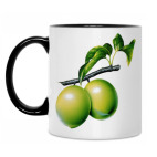 Кружка двухцветная