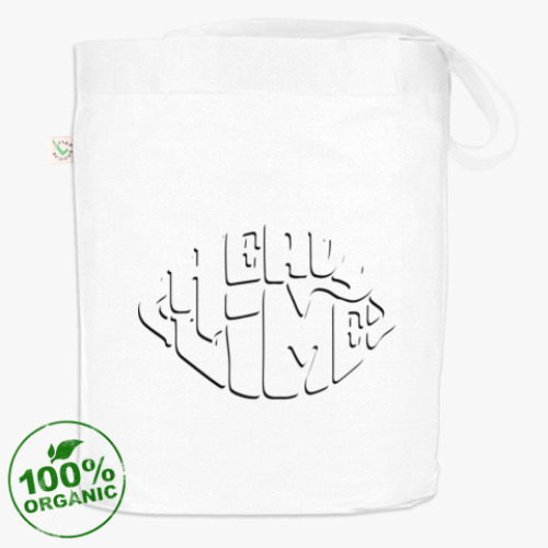 Сумка шоппер с принтом Heavy Lime