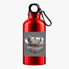 Металлическая бутылка 400 мл UV-DTF