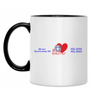 Кружка двухцветная