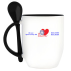 Кружка с ложкой