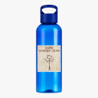 Прозрачная спортивная бутылка