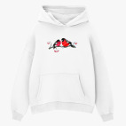 Толстовка худи оверсайз