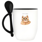 Кружка с ложкой