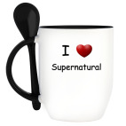 Кружка с ложкой