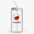 Банка с бамбуковой крышкой