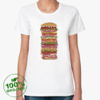 Женская футболка органик