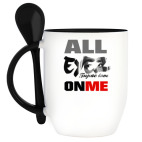 Кружка с ложкой