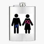 Фляжка стальная