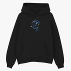 Толстовка худи оверсайз